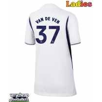 Tottenham Hotspur Micky van de Ven #37 Replica Home Shirt Ladies 2026-27 Short Sleeve